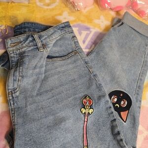Sailor moon jeans